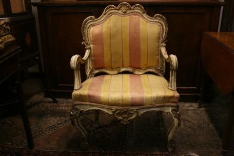 c18th italian armchair