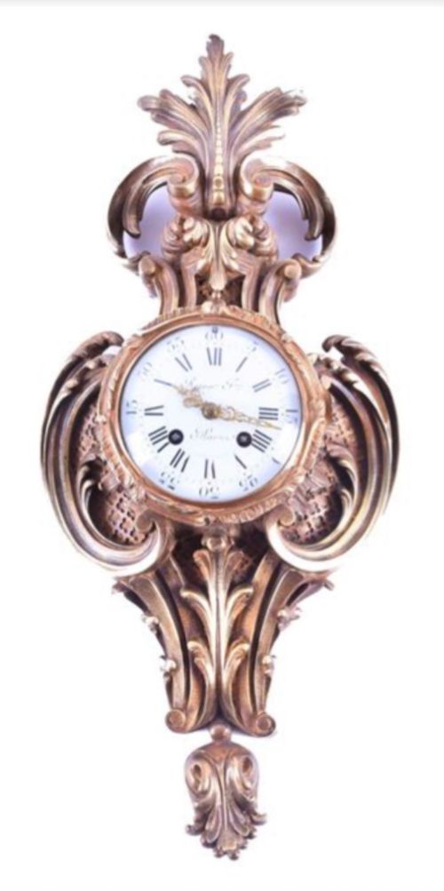 a fine c19th bronze cased cartel clock by raingo freres