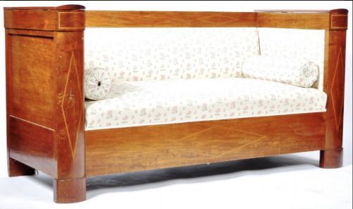 early c19th danish mahogany sofa settee