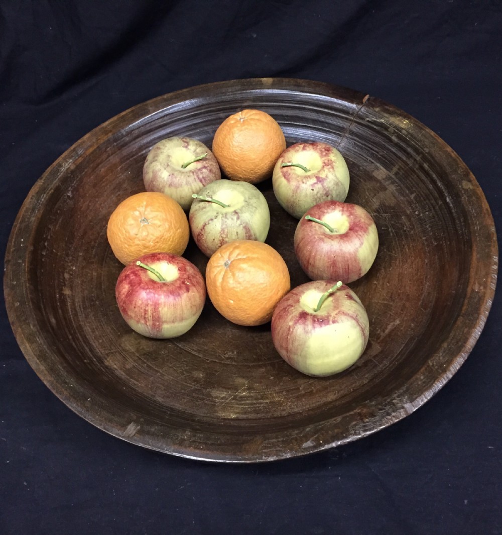 early c19th sycamore large bowl