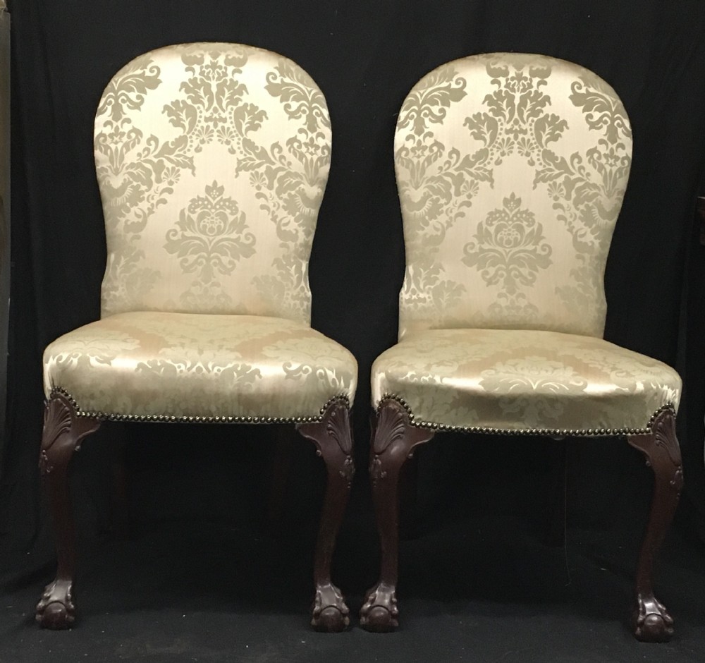 c19th pair of side chairs in the george 11 taste