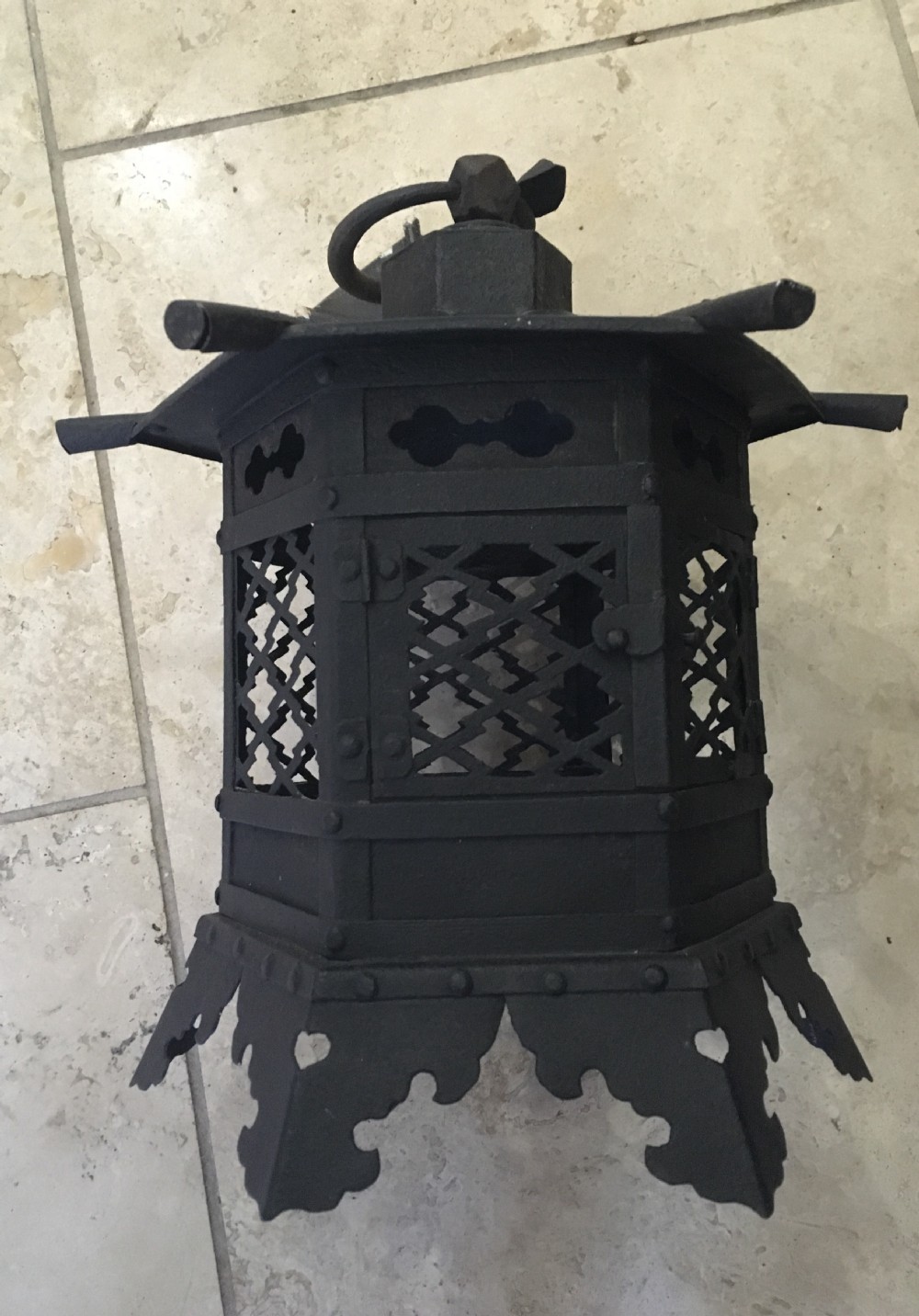 chinoiserie edwardian hall lantern