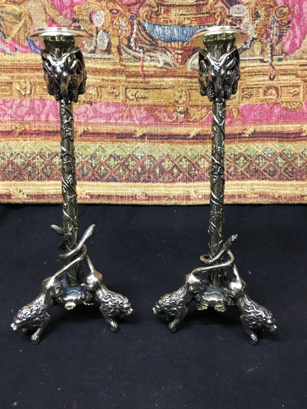 c19th classical pair of candlesticks