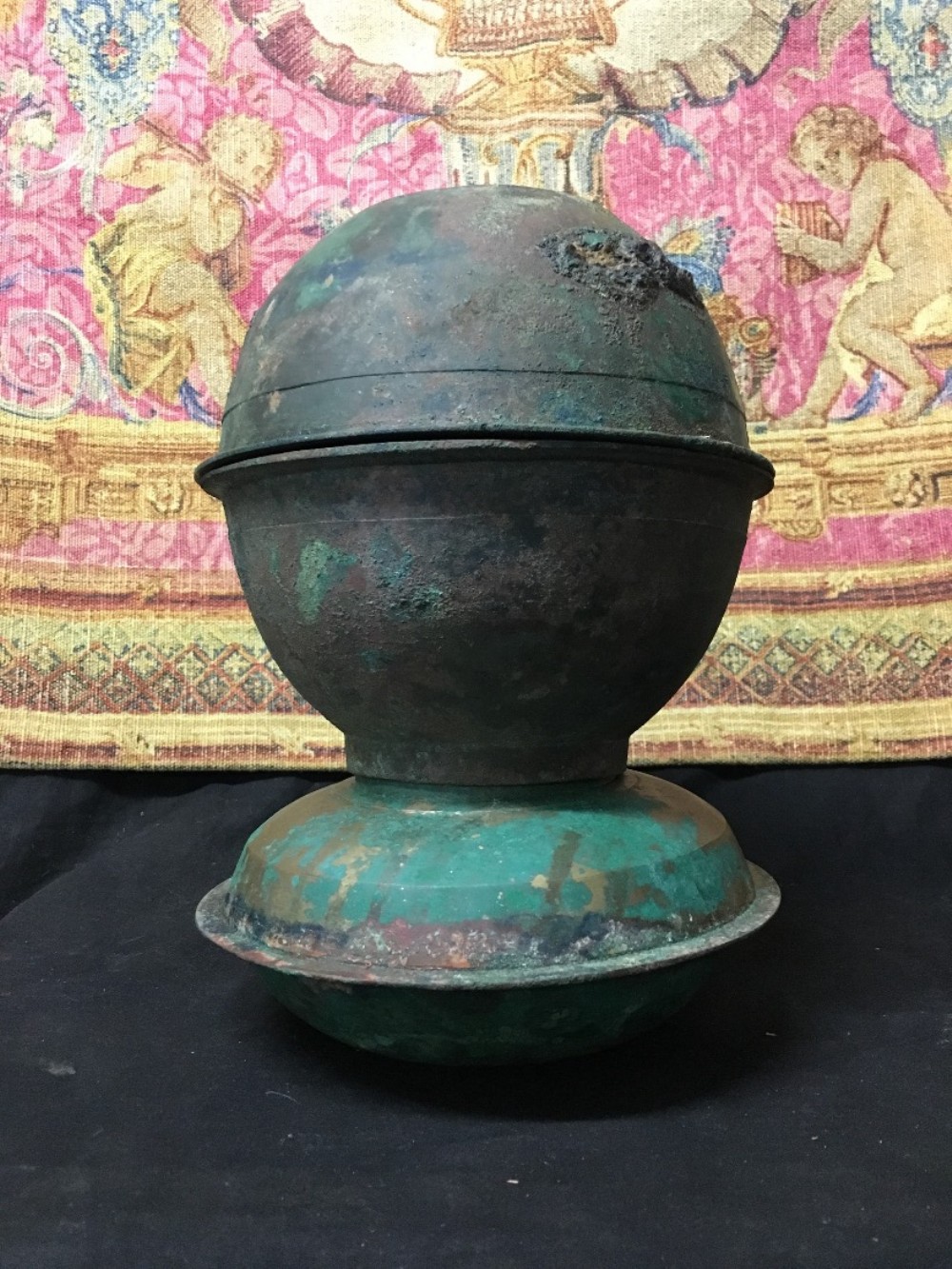 han dynasty steamer xian in bronze