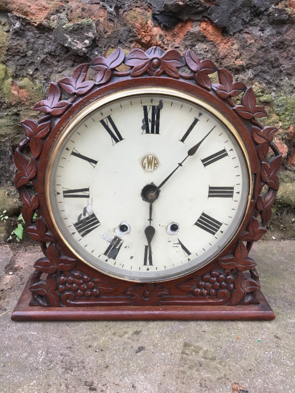 gwr station masters mantle clock