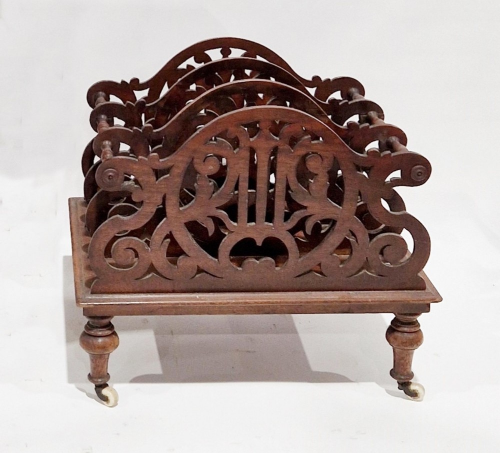 c19th mahogany canterbury