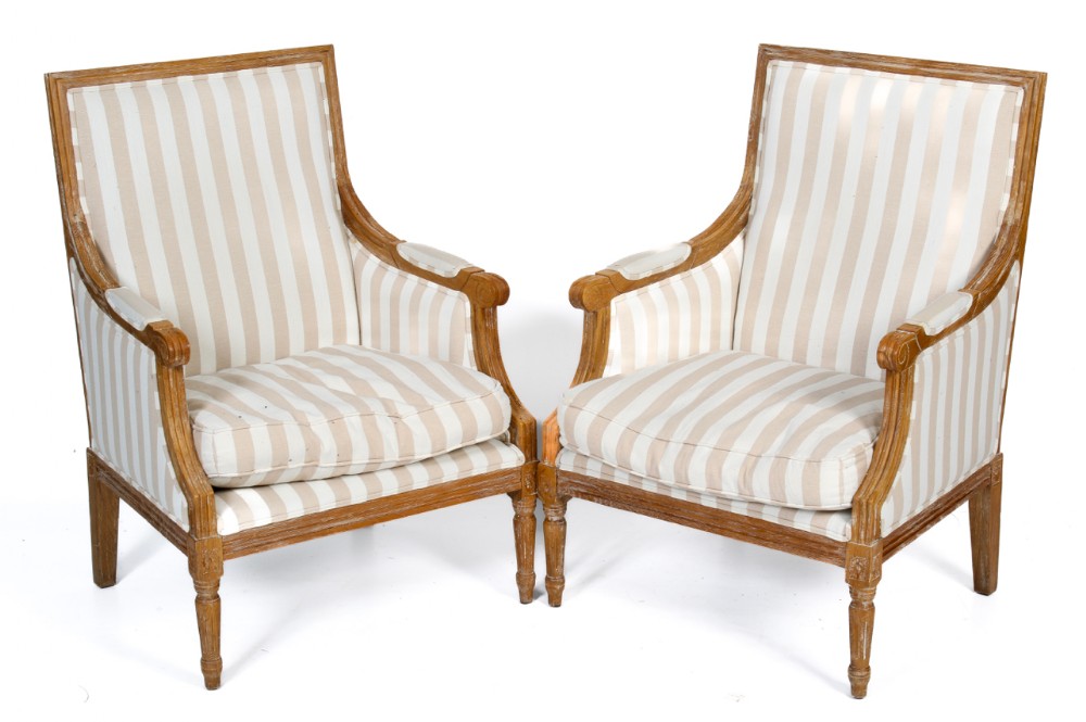 pair of french armchairs