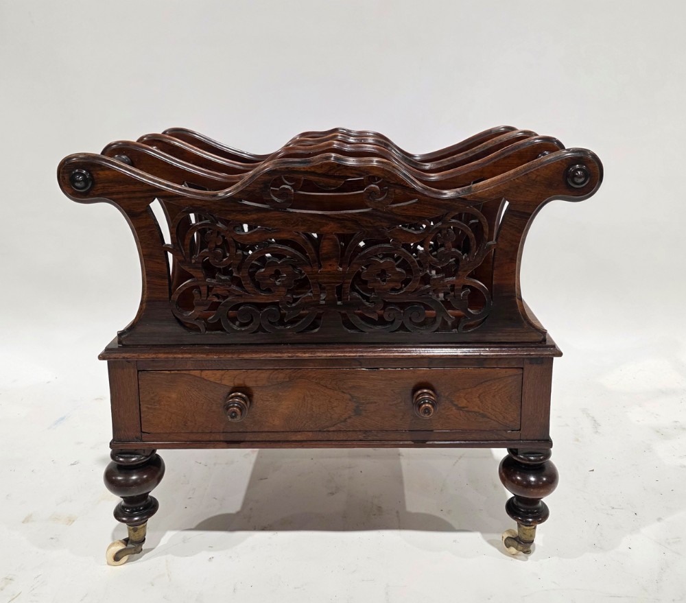 c19th rosewood canterbury