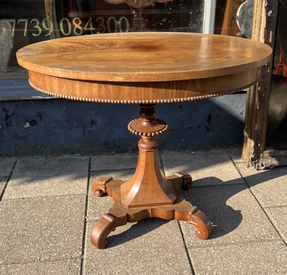 c19th oval occasional table