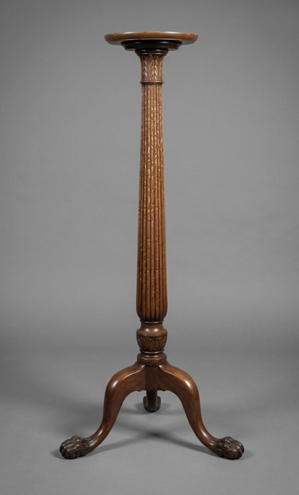 c19th tripod based bustplant stand