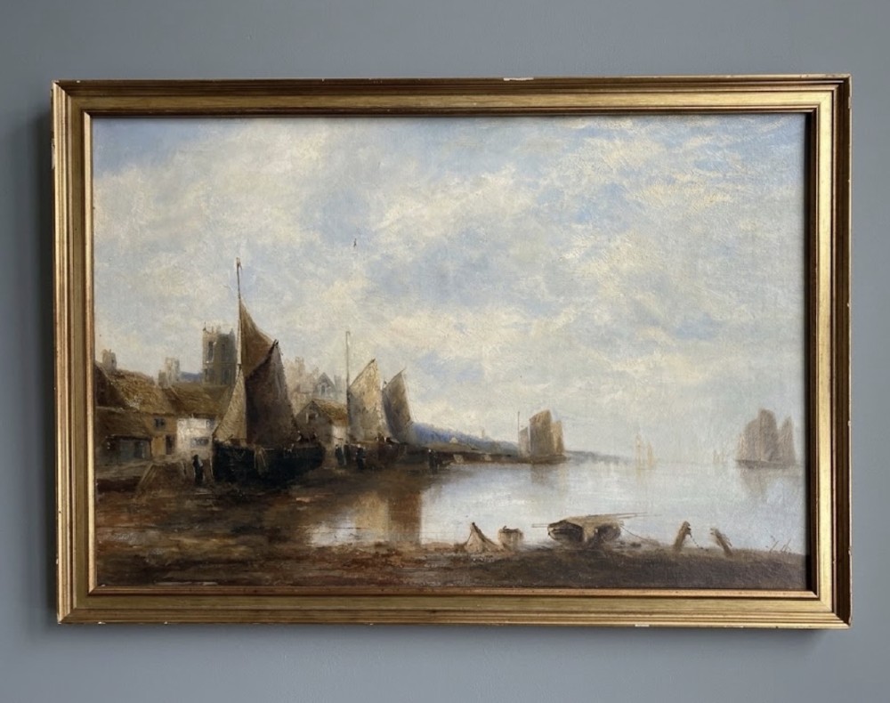 large oil painting on canvas marine painting